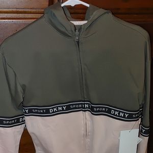 DKNY zip up hoody